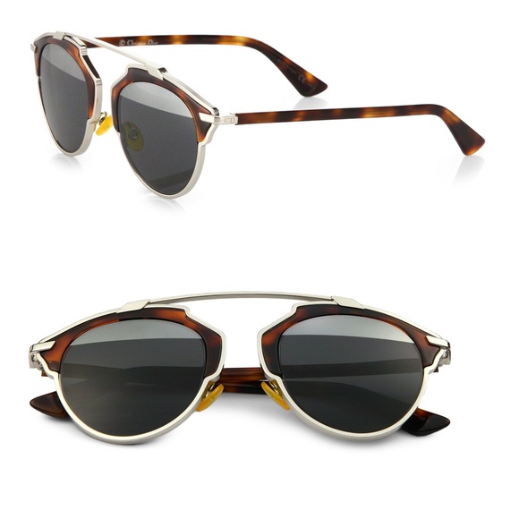 Dior Accessories - Dior  Women's Brown So Real 48mm Pantos Sunglasses